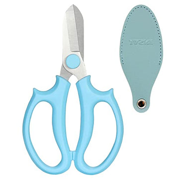Garden Pruning Shears Scissors with Comfort Grip Handle, Premium Steel Professional Floral Scissors, Perfect for Arranging Flowers, Pruning, Trimming Plants, Gardening Tool